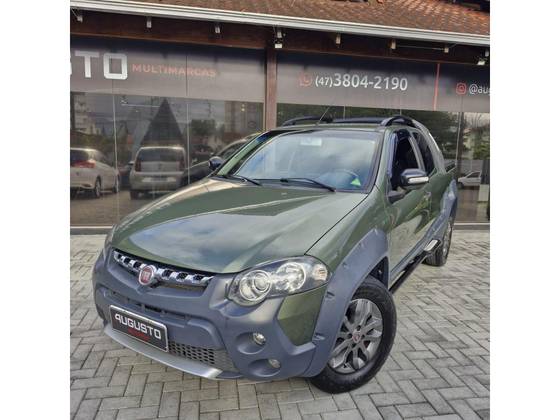 FIAT STRADA 1.8 MPI ADVENTURE CD 16V FLEX 2P MANUAL FIAT STRADA 1.8 MPI ADVENTURE CD 16V FLEX 2P MANUAL